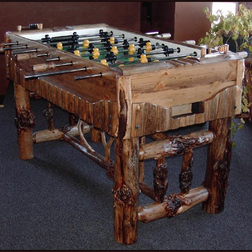 Rustic Wilderness Foosball Table
