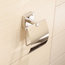 Kapitan Quattro Toilet Roll Holder With Cover Stainless Steel 18/10