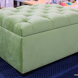 Custom Ottomans and Benches - Footstools And Ottomans