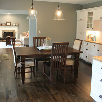 Domestic Flooring - Red Oak Stained
