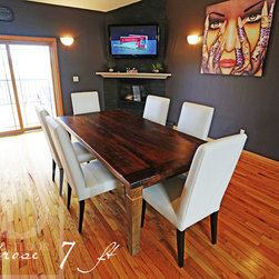 Reclaimed Wood Harvest Tables - Products