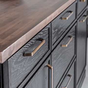 Dark & Moody Cabinets Bring Today’s Design Trends into the Kitchen