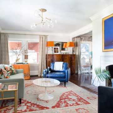 Transitional Living Room