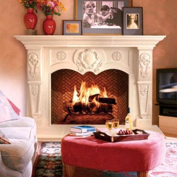Cast Stone Fireplaces