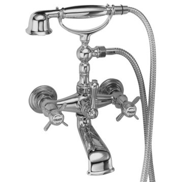 Newport Brass 1014 Fairfield Wall Mounted Clawfoot Tub Filler - Polished Chrome