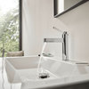 Hansgrohe 76010 Finoris 1.2 GPM 1 Hole Bathroom Faucet - Matte Black