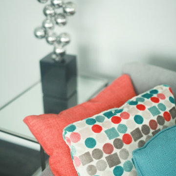 Fresh Contemporary Family Room in Warrington, PA