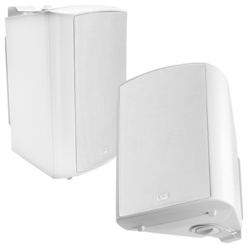 8" 2-Way Outdoor/Indoor Patio Speaker Pair, AP840, White