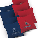 AJJ Enterprises - University of Richmond Cornhole Bags Set of 8 - Officially Licensed Set of 8 University of Richmond Cornhole Bags.  Highest quality logo'd bags you'll find anywhere!.  Logo is applied using a heat transfer technique.  Officially Licensed Collegiate ProductRegulation size (6 inches x 6 inches)Filled with whole kernel feed corn Made with 10 oz duck cloth fabricEach bag weights 1 pound (16 oz)