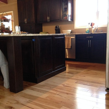 Kraftmaid kitchen Peppercorn Cherry