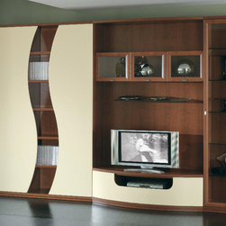 Wall Unit Trend 209 by Artigian Mobili Italy - $5,065.00 - Entertainment Centers And Tv Stands