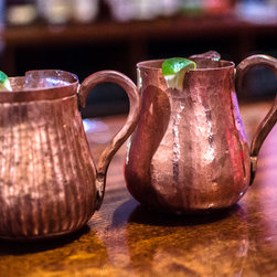 Amoretti Brothers Copper Mugs, Viintage Cocktails tools - Cocktail Glasses