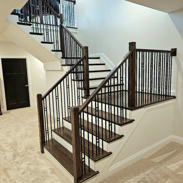 Project #109 | U-Shaped Stairs in Countryside Retreat