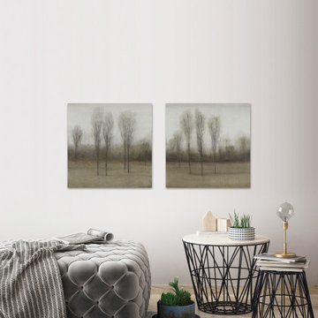 Last Day of Fall III Diptych