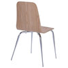 Meiko Dining Chair, Oak, Set of 2