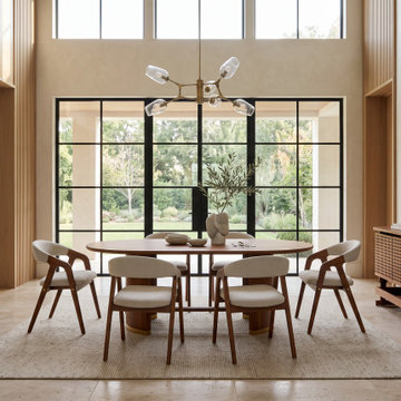 Luxury Solid Wood Dining Room Collection (Teak & Mahogany)