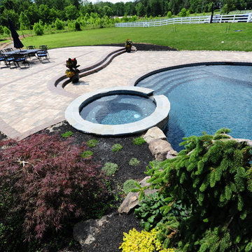 Major Leagues Wet-Edge Waterfall Pool