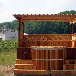 Cedar Hot Tubs in Decks - Lifestyle And Leisure