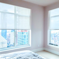 Thirty Park Place- Motorized Solar Screen Shades - Roller Shades