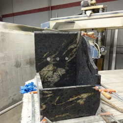 Custom Titanium granite Sink - Bathroom Sinks