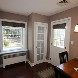 Vignette Tiered Roman Shades - Window Treatments