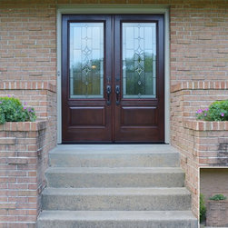 Provia Signet Cherry Double Entry Door - Products