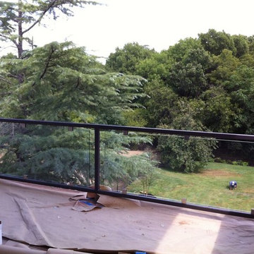 Custom Balcony glass rail