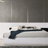Bahamas Black and White Platform Bed, Queen