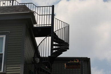 Spiral Staircase in South Boston