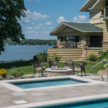 Lake Delavan, WI Swimming Pool and Hot Tub