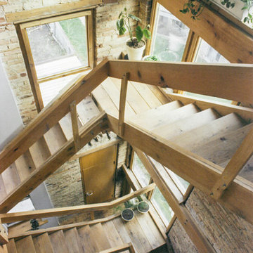 View Down The Stairs