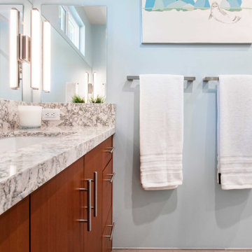 Colorful Guest Bath Remodel