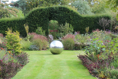 Classic garden in Wiltshire.