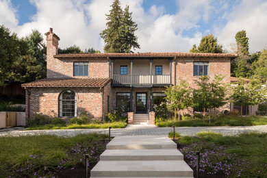 Inspiration for a mediterranean exterior home remodel in San Francisco