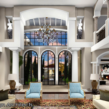 Modern Mediterranean Villa Interiors