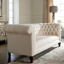 Old Hickory Tannery - Old Hickory Tannery "Ellsworth" Tufted Sofa - Sofas