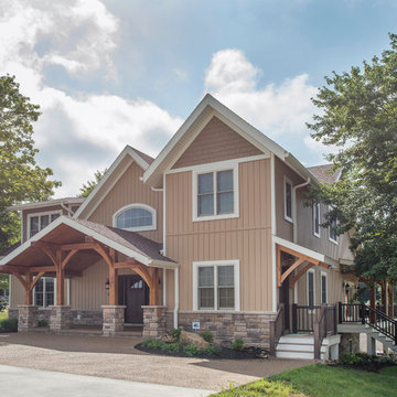 Beautiful lakefront Timber Frame