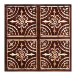 205 Faux Tin Ceiling Tile Glue up 24x24 - Ceiling Tile