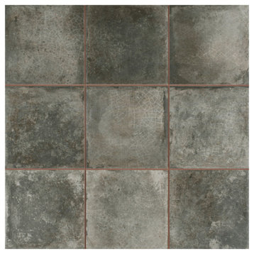 Kings Etna Nero Ceramic Floor and Wall Tile