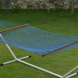 Palmetto Polyester Blue Rope Hammock - Products