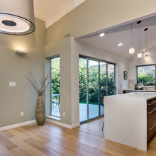 Grey and White tones for Mid-Century Home