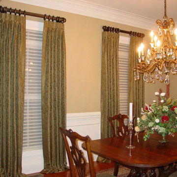 Custom Pinch Pleated Draperies
