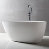 Serenity 55" Acrylic Soaking Tub - Oval