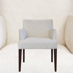 Metaphor | Armchair with Three-Quarter Armrest - Armchairs And Accent Chairs