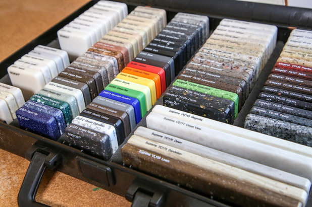 Domasan. Материалы: Как изготавливают и устанавливают акриловые столешницы