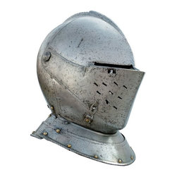 A NORTH ITALIAN CLOSE HELMET C.1580 - Home Decor