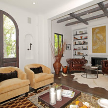 2 area rugs in living room
