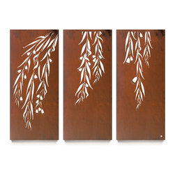 Snowgum Triptych - Metal Wall Art