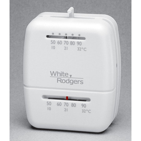 White-Rodgers 1C20-102 Economy Mechanical Heat Only Thermostat - White