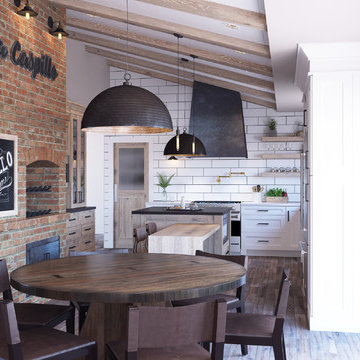 Lafayette Modern Bistro Kitchen